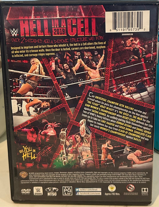 + WWE DVD “Hell in a Cell 2019” (Bray Wyatt, The Fiend)