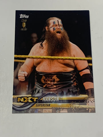 Ivar 2018 WWE NXT Topps Rookie Card Viking Raiders