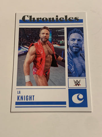 LA Knight 2023 WWE Panini Chronicles Card (Red Hot)