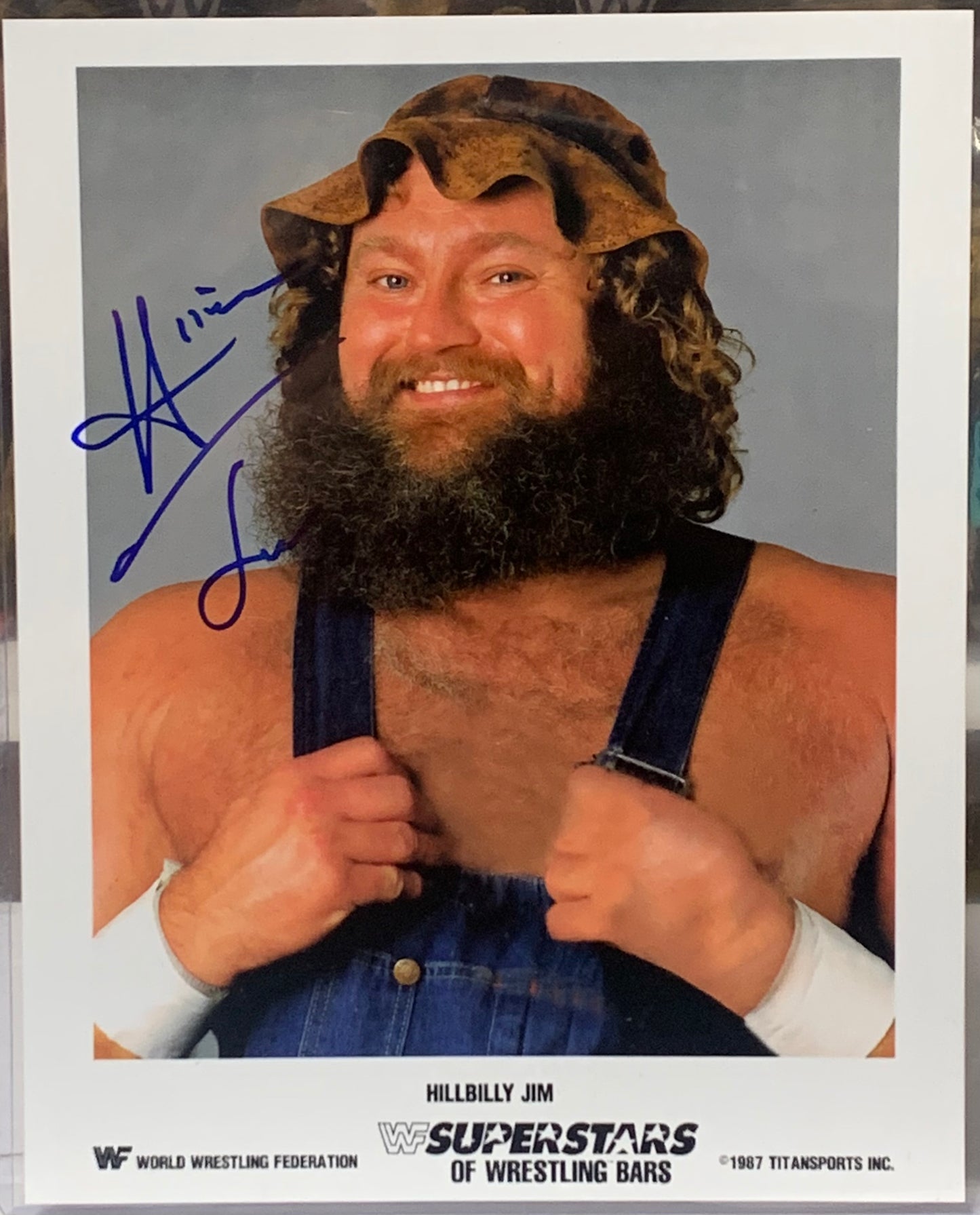 Hillbilly Jim Authentic Signed 8x10 Color Photo (Comes w/COA)
