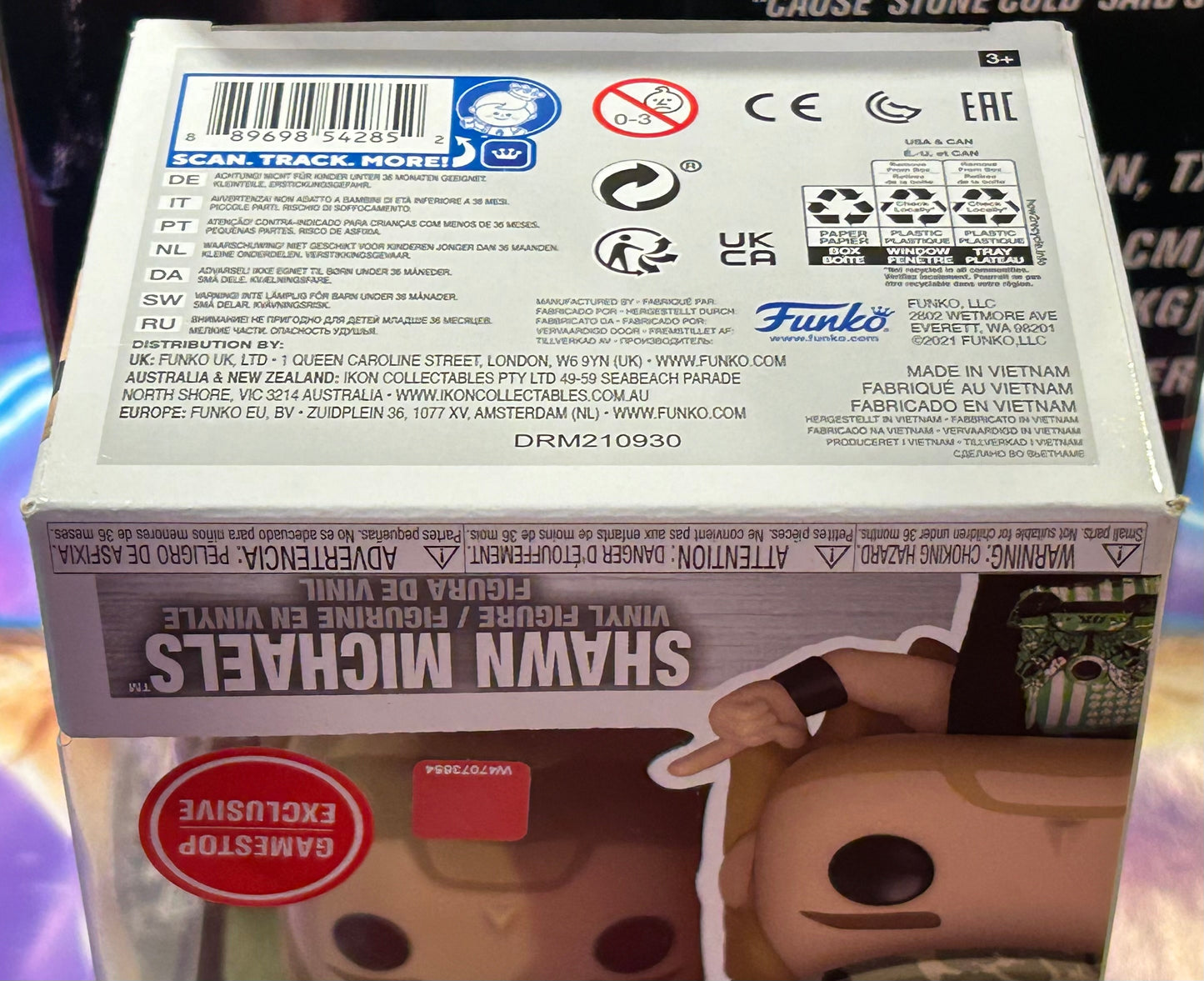 * Shawn Michaels DX WWE Gamestop Exclusive Funko Pop