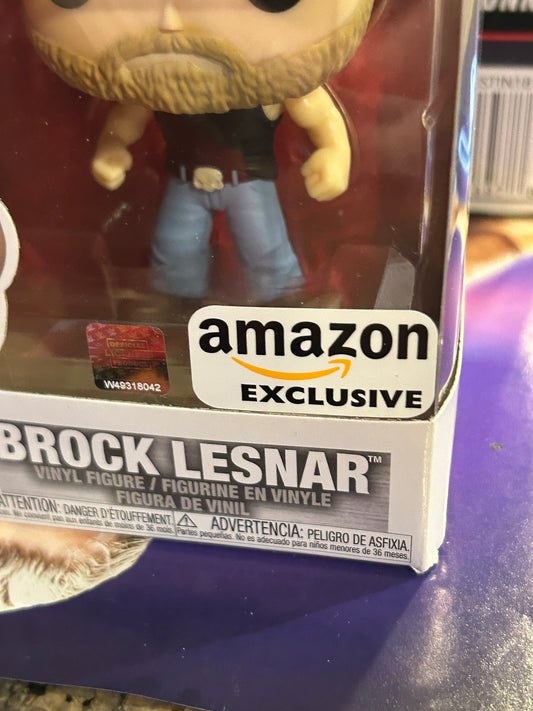 * Brock Lesnar WWE Amazon Exclusive Funko Pop