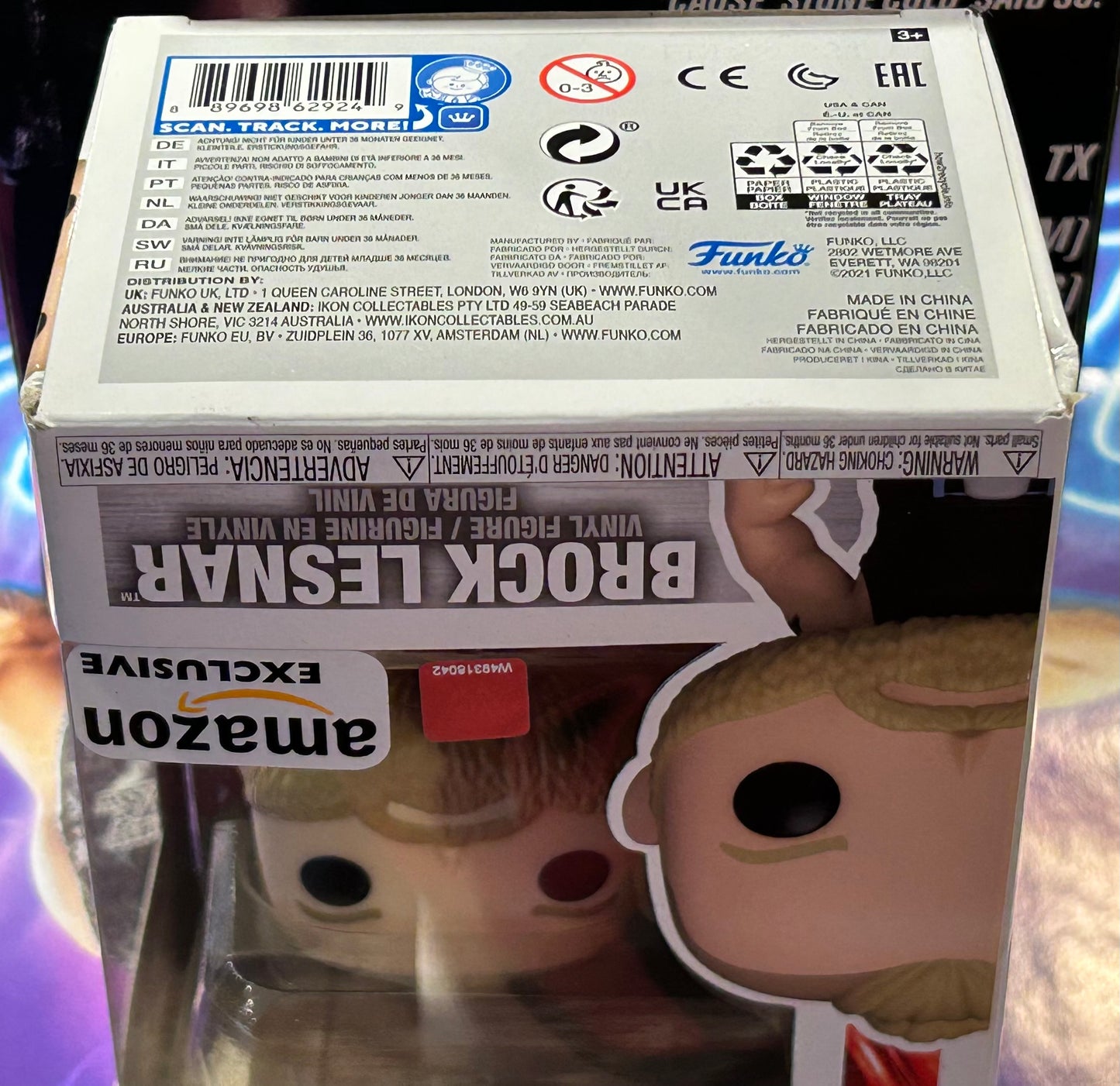 * Brock Lesnar WWE Amazon Exclusive Funko Pop