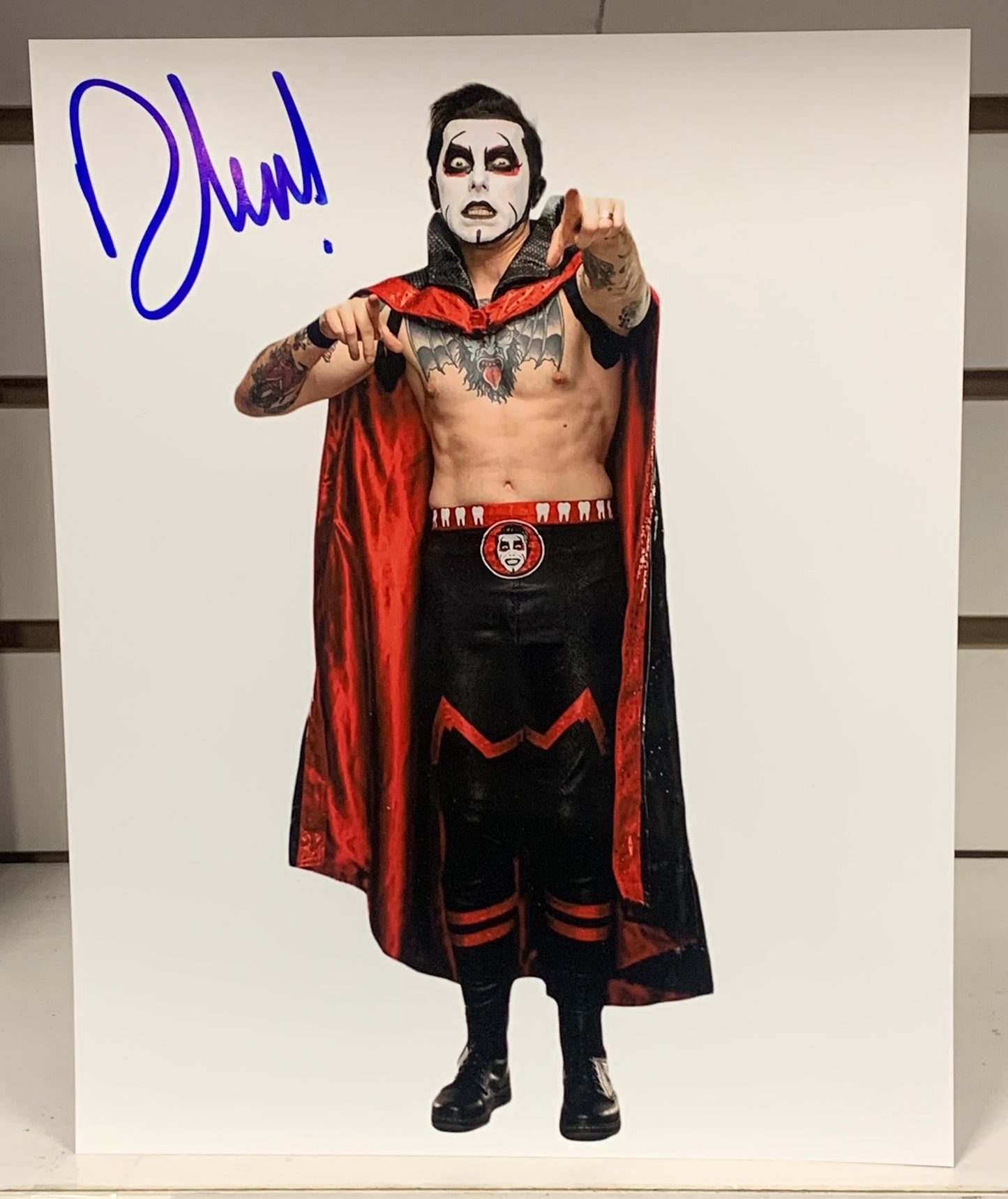 Danhausen Signed 8x10 Color Photo (Comes w/COA)