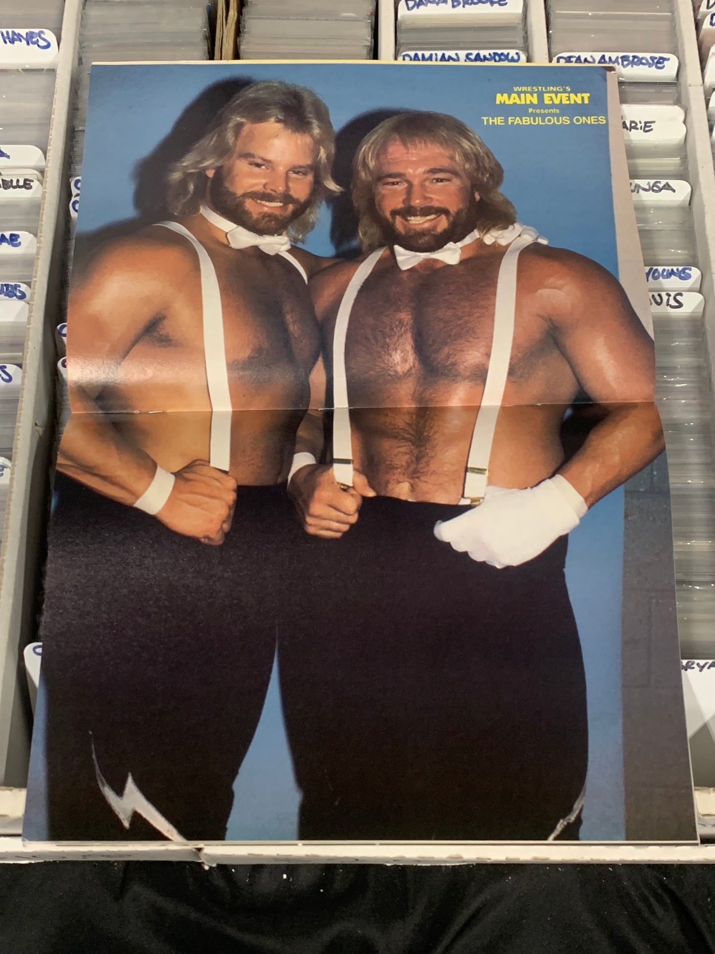 Wrestling’s Main Event Magazine August 1984 (Poster The Fabulous Ones)