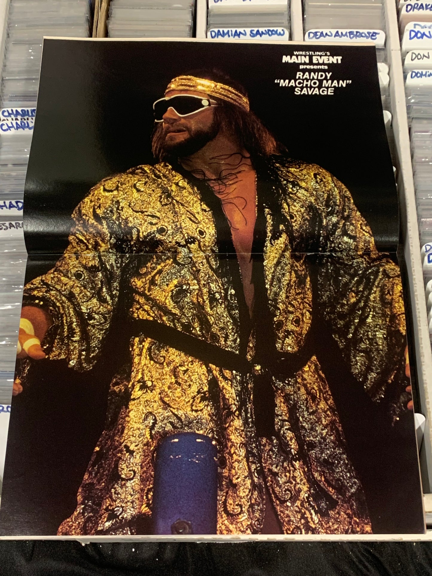 Wrestling’s Main Event Magazine September 1987 (Poster Randy Savage)