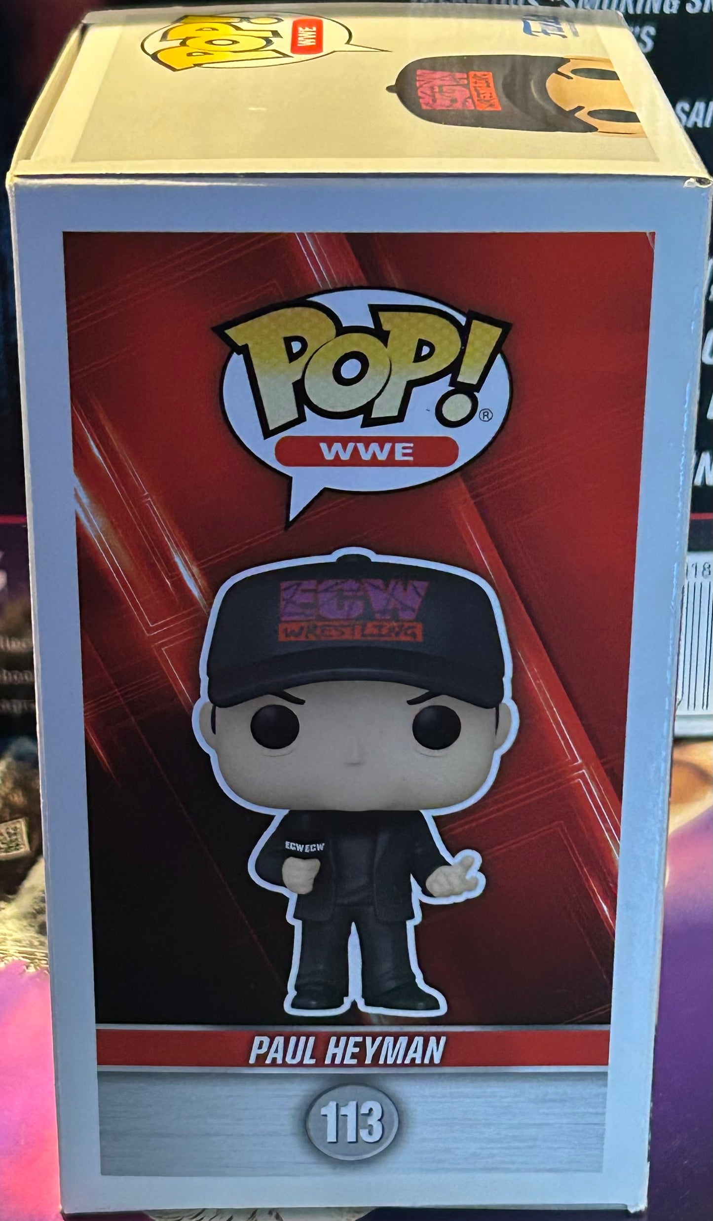 * Paul Heyman WWE ECW Gamestop Exclusive Funko Pop