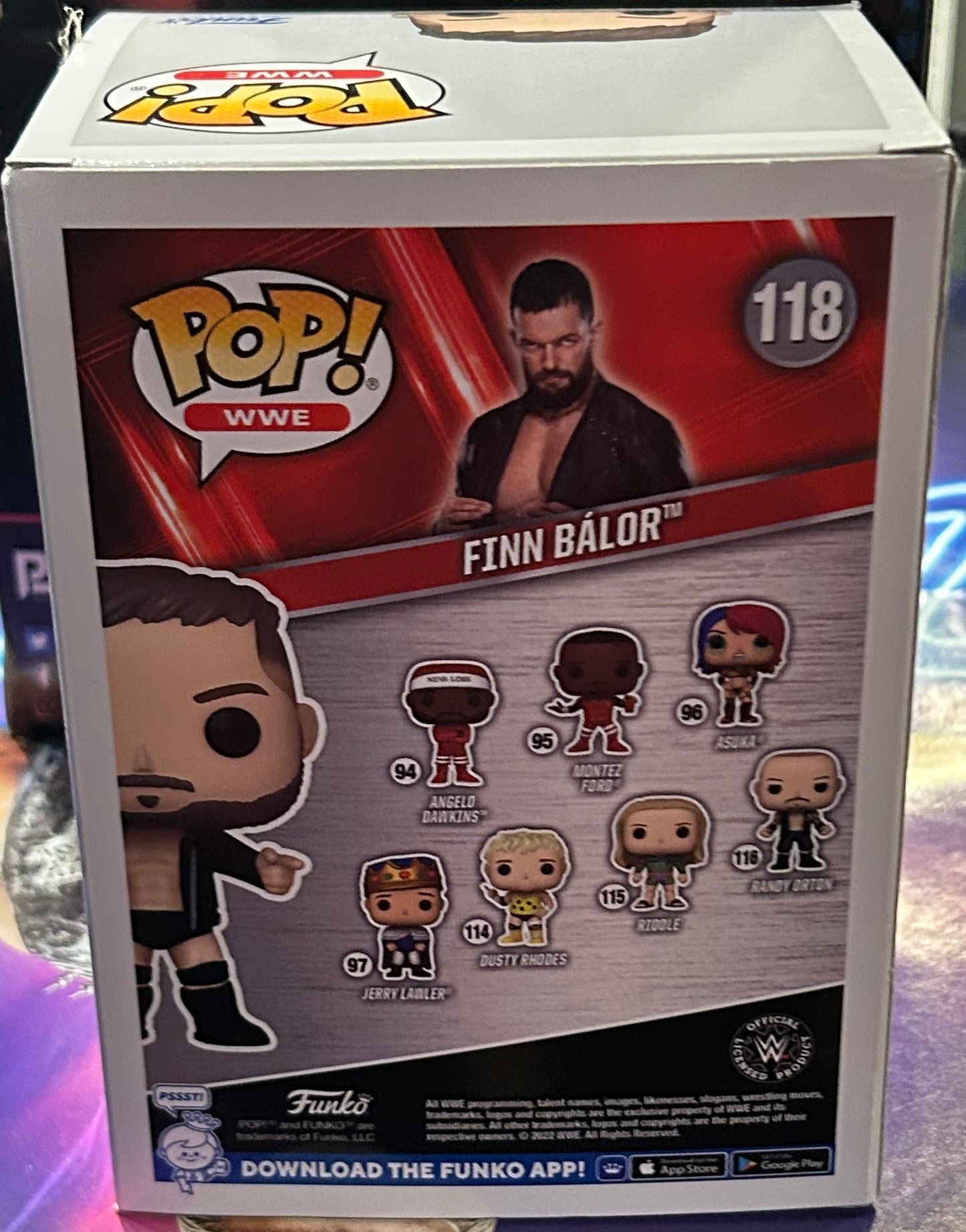* Finn Balor WWE Amazon Exclusive Funko Pop
