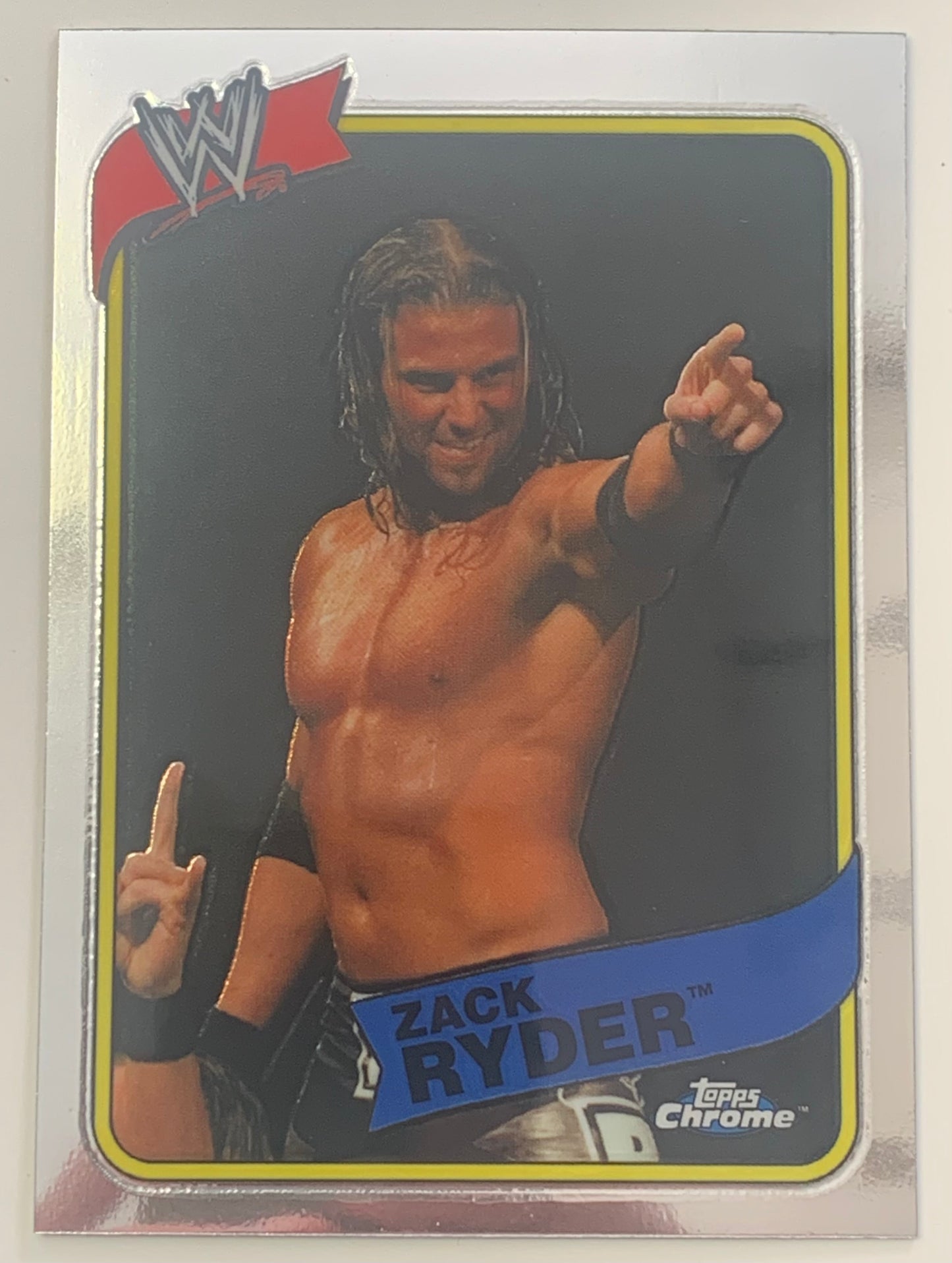 Zack Ryder aka Matt Cardona 2008 WWE Topps Chrome Heritage ROOKIE