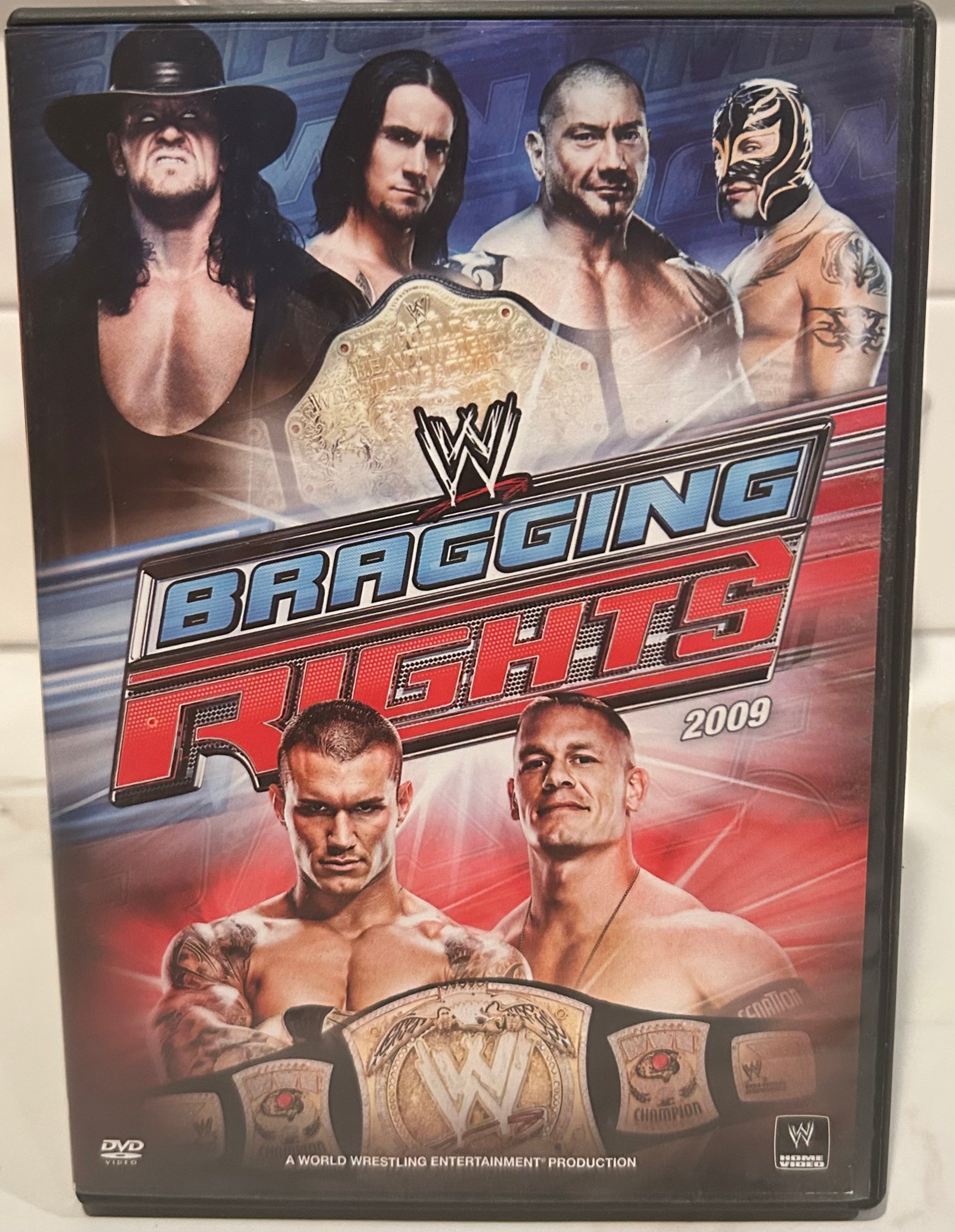 WWE DVD “Bragging Rights 2009” (Cena, Orton, CM Punk & so much