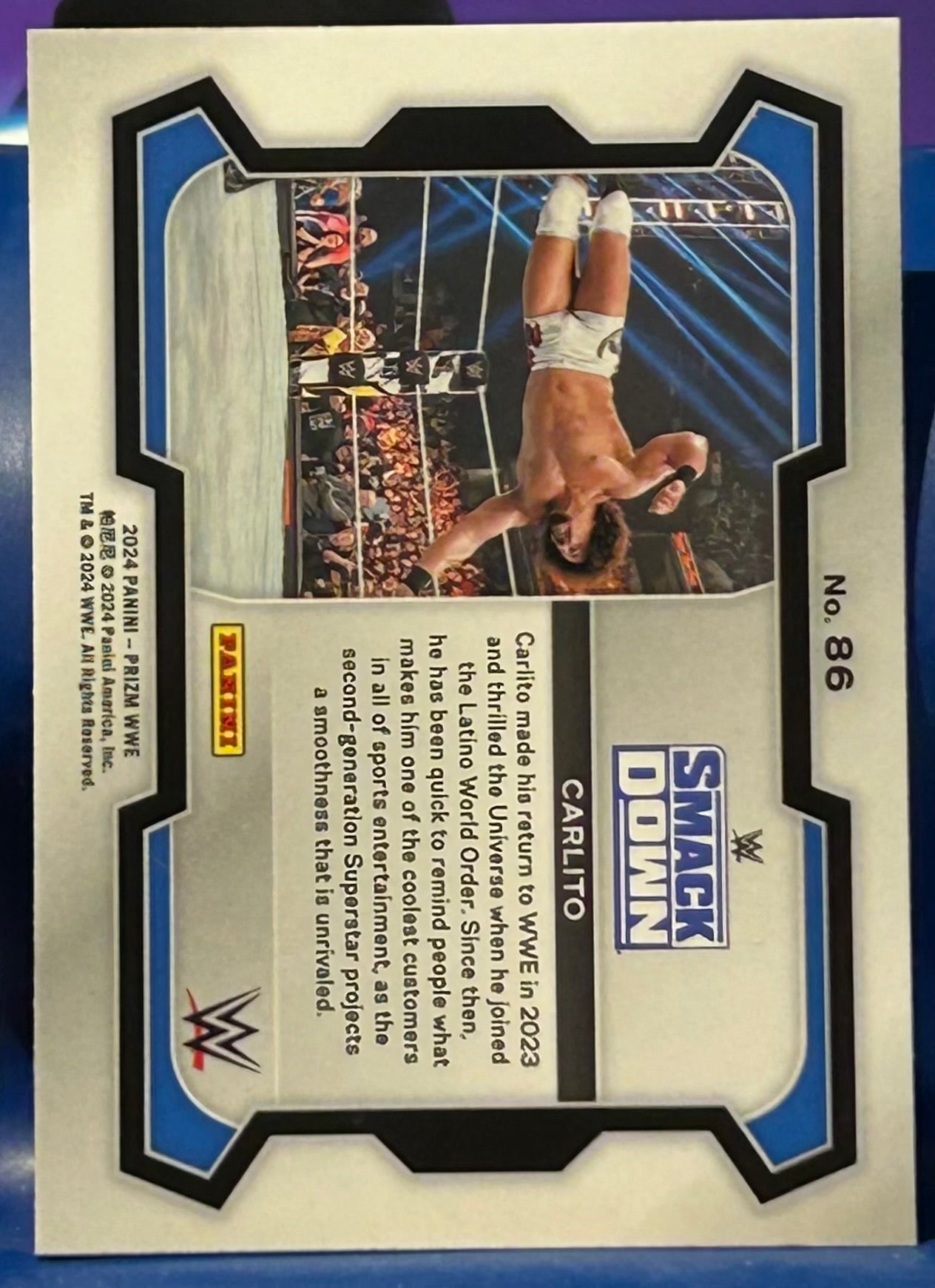 * Carlito 2024 WWE Panini Prizm Card