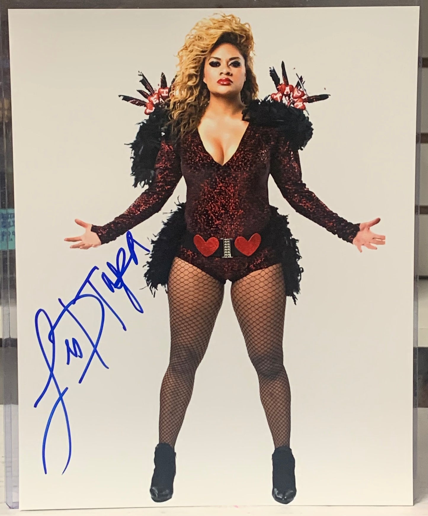 Lei’D Tapa (TNA)Signed 8x10 Color Photo (Comes w/COA)