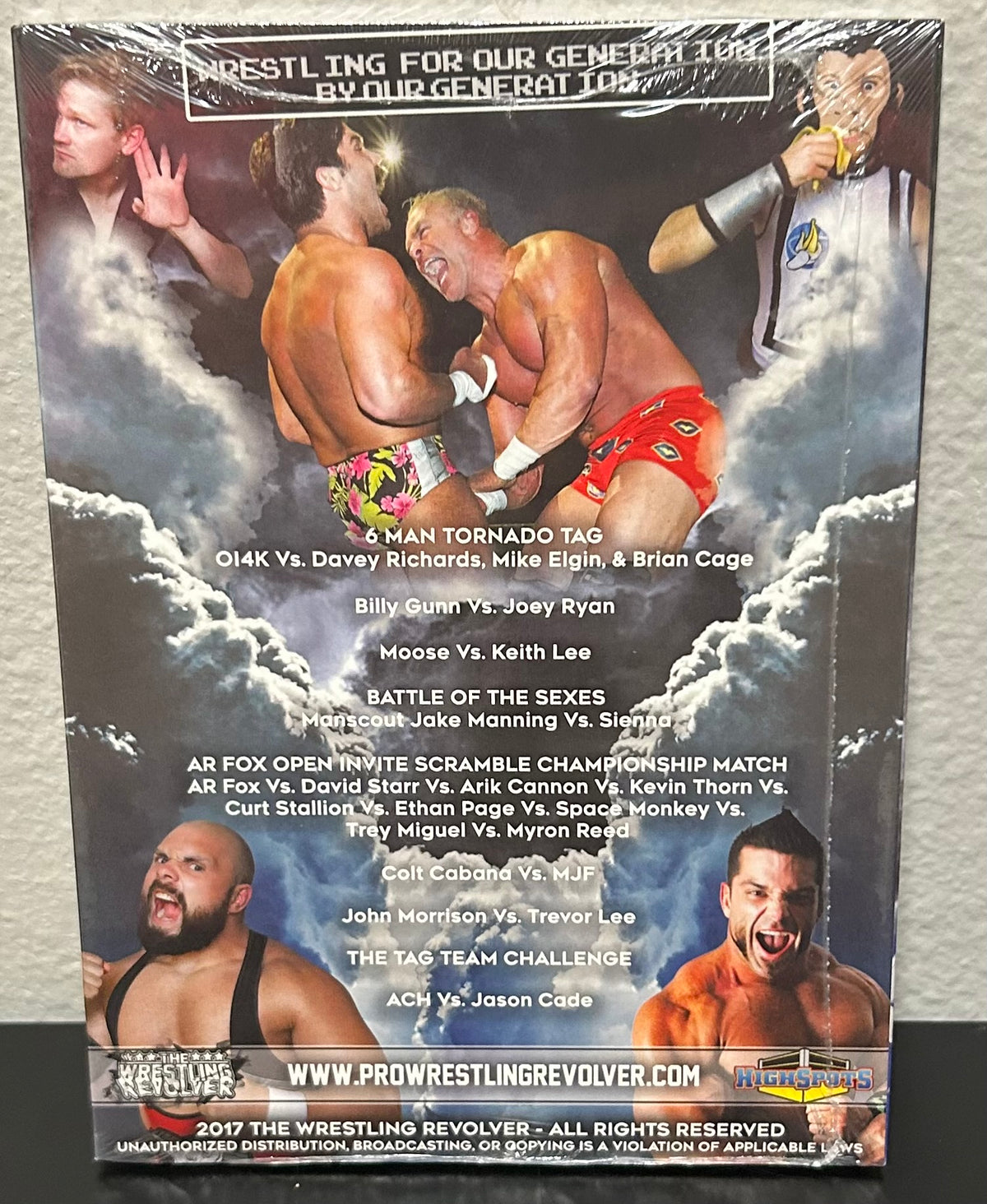 + The Wrestling Revolver DVD “Plead The Fifth” (Sealed, Brand New)