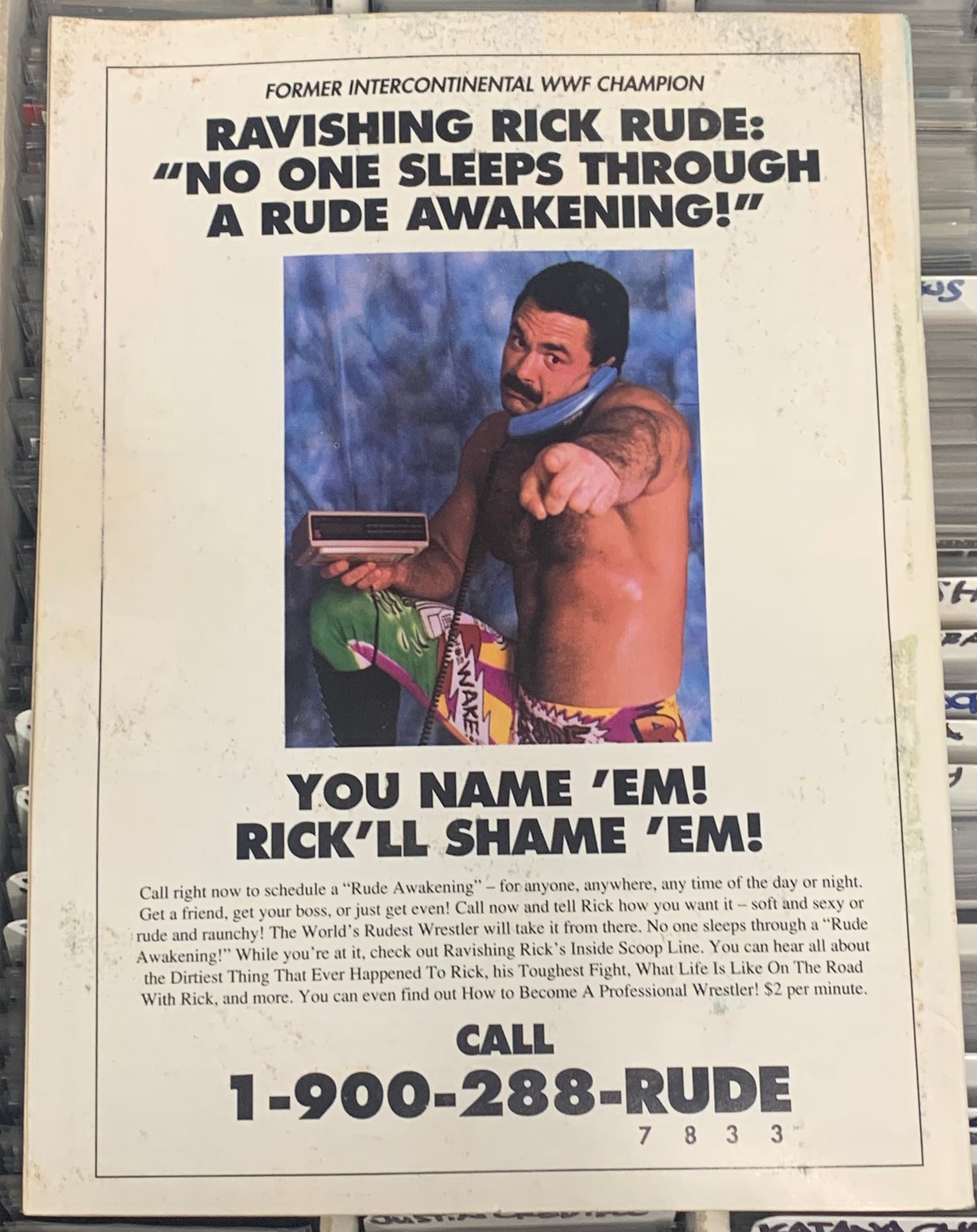 Inside Wrestling Magazine Nov. 1991 Hulk Hogan, Randy Savage