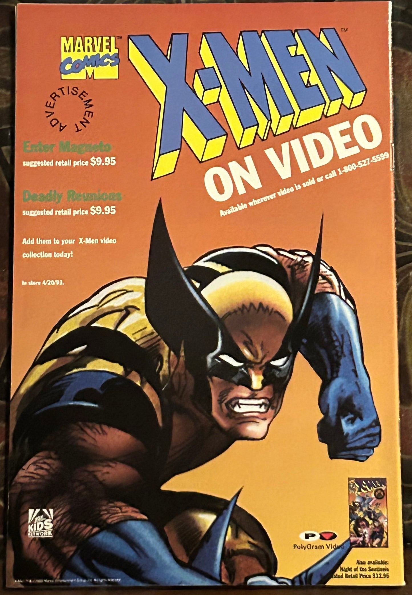 * Uncanny X-Men #299 (1st Appearance of Graydon Creed, son of Sabretooth)