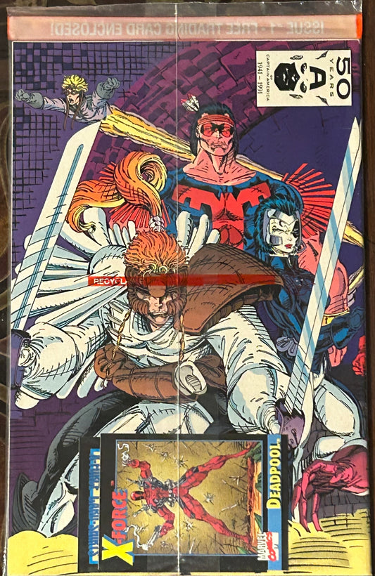 * X-Force #1 BAGGED (Deadpool Card Inside)