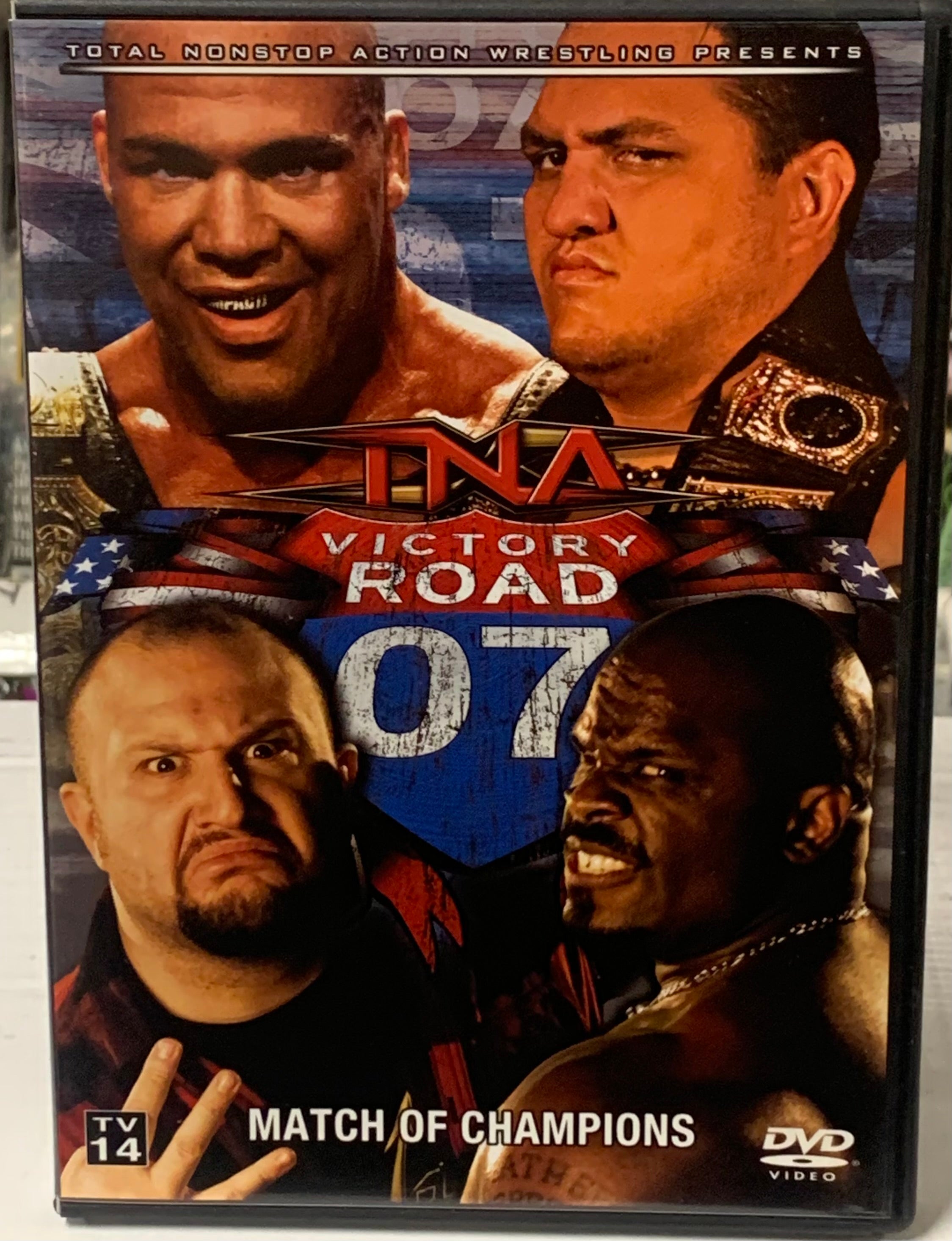 TNA DVD “Victory Road 2007” (Angle, Samoa Joe, Team 3D, Sting & so