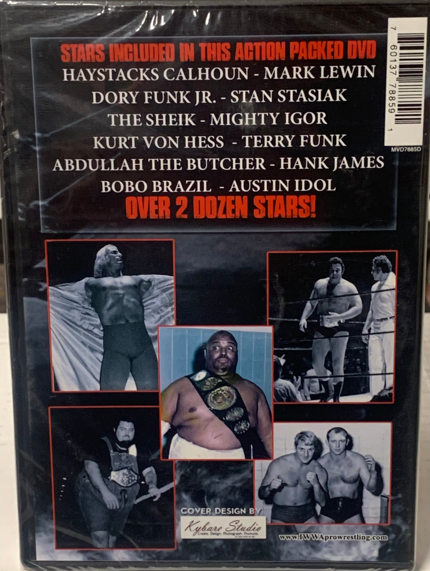 Classic DVD (Sealed) Best of Big Time Wrestling Vol. 1 (Tons of Rare Footage)