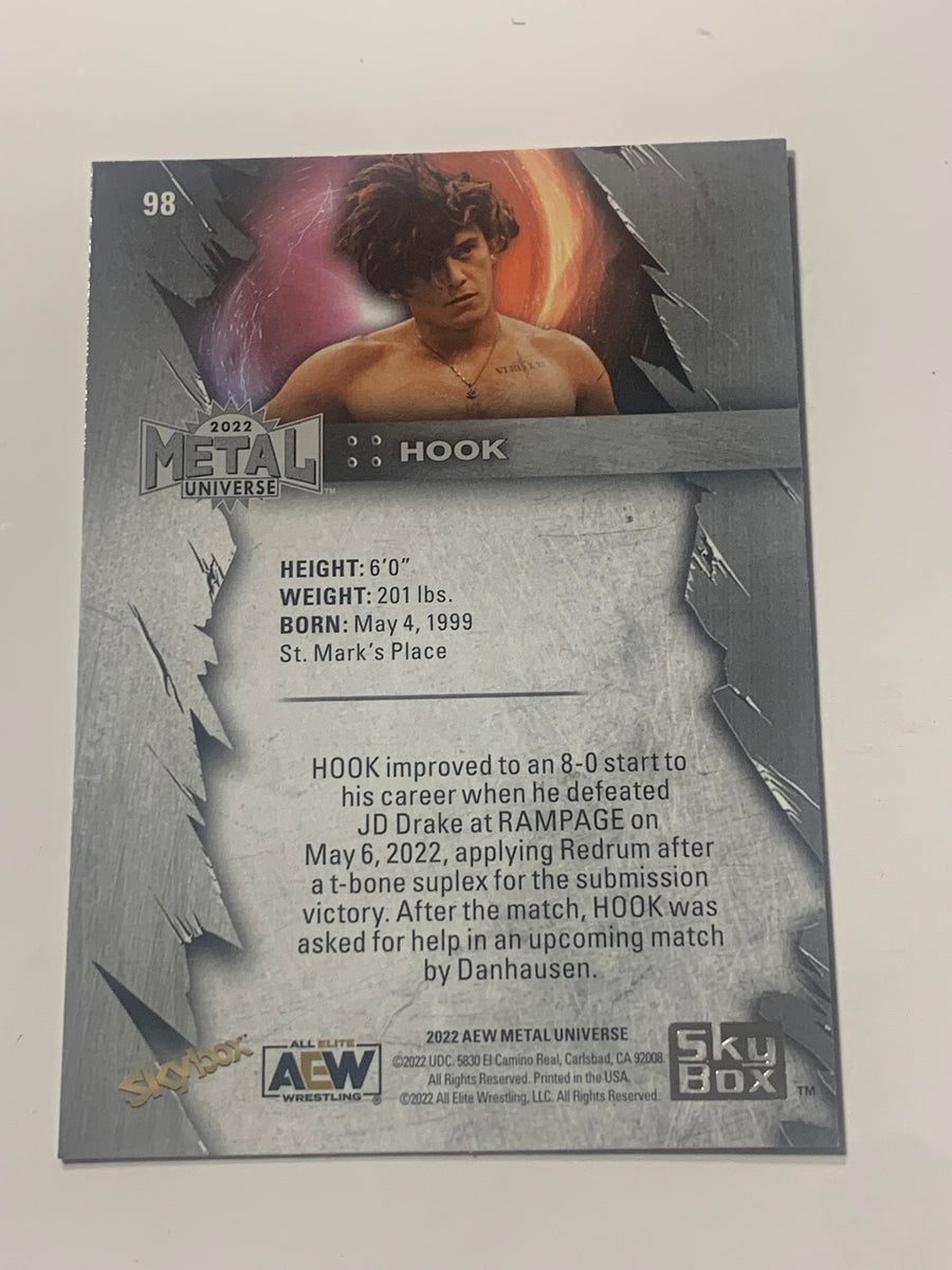 Hook 2022 AEW Skybox Metal Universe Card – The Wrestling Universe