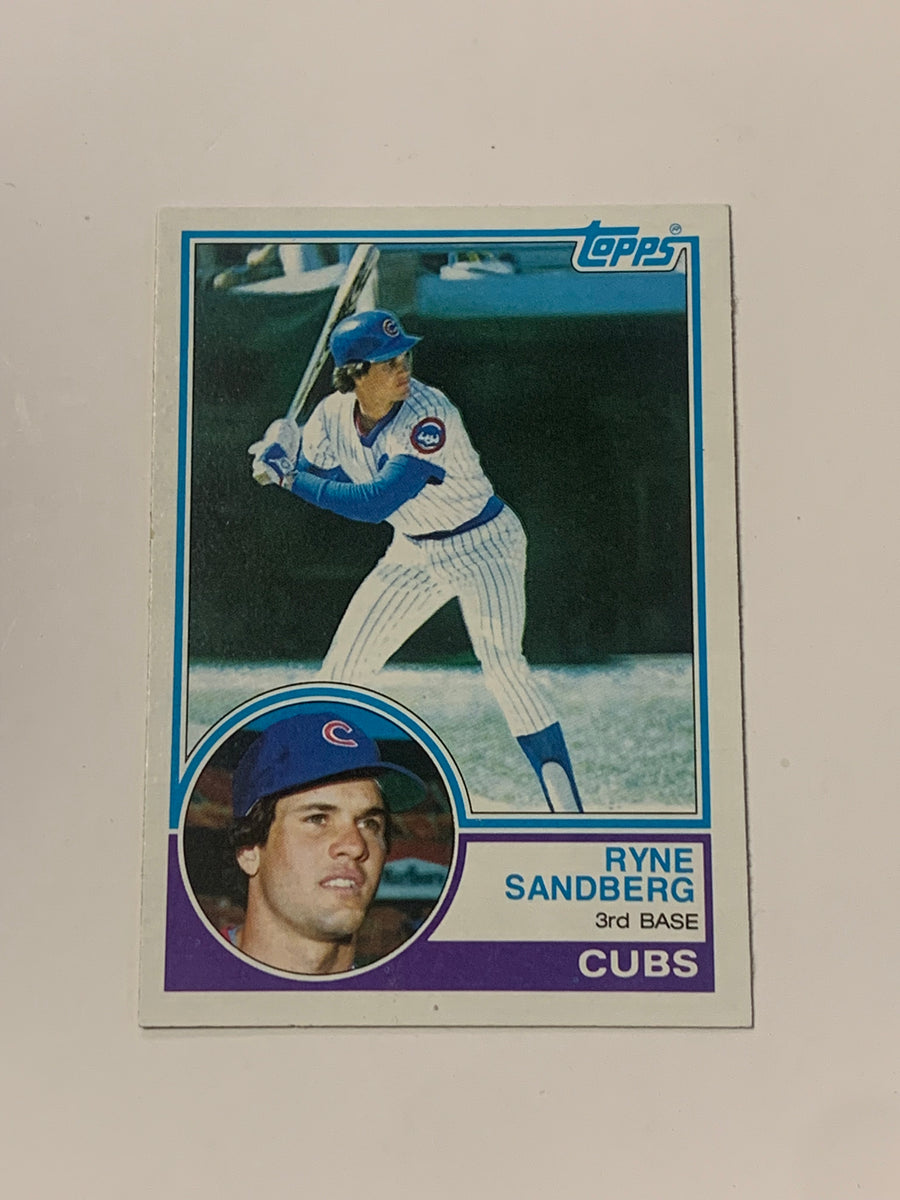 Ryne Sandberg 1983 Topps Rookie Card (Hall of Fame) – The Wrestling Universe