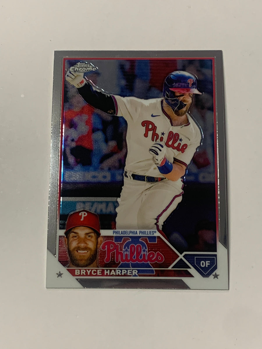  Bryce Harper Heritage Collectible Baseball Card - 2023