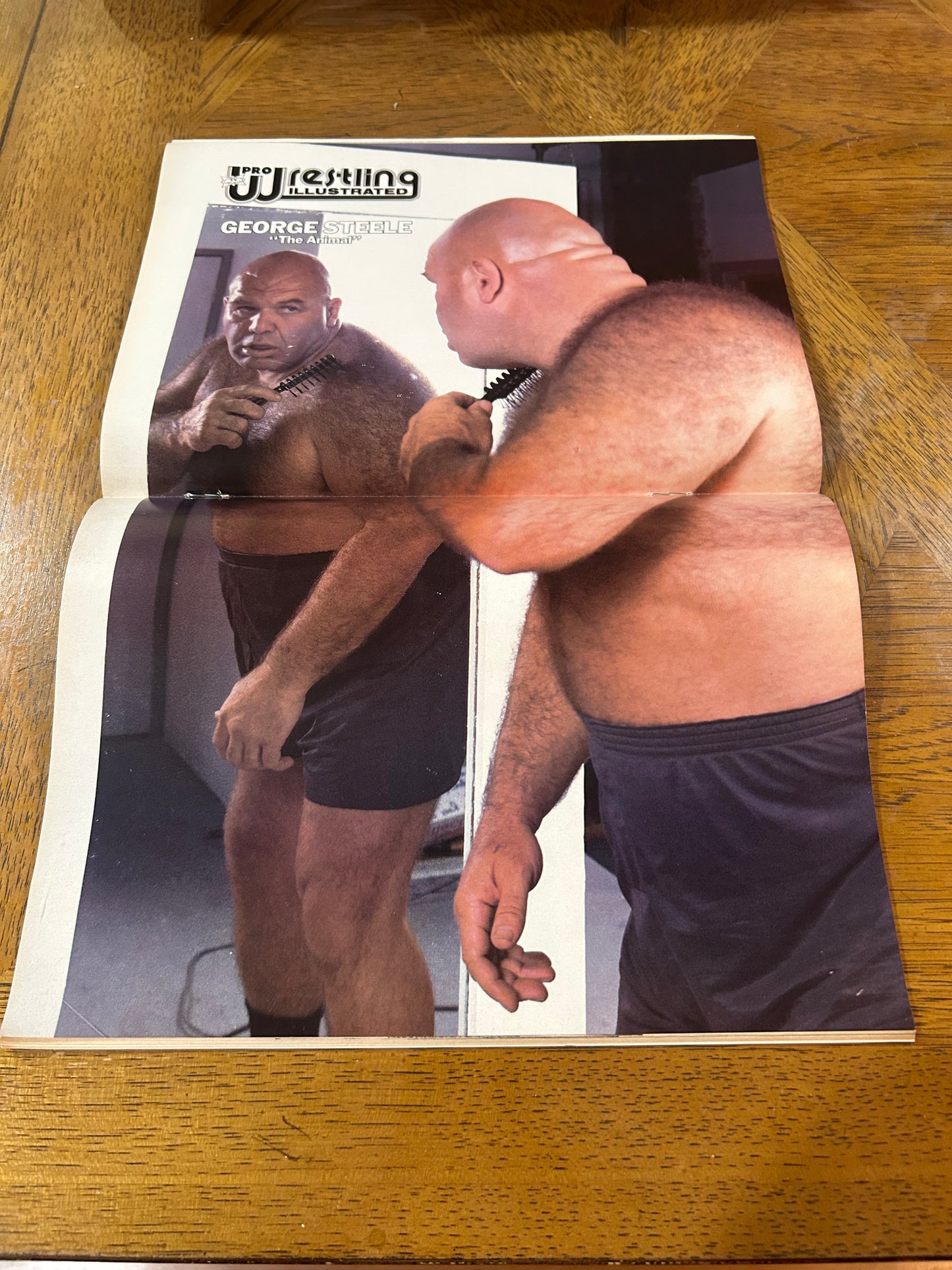 PWI Pro Wrestling Illustrated Magazine November 1987 (George Steele Full Color Poster Inside)