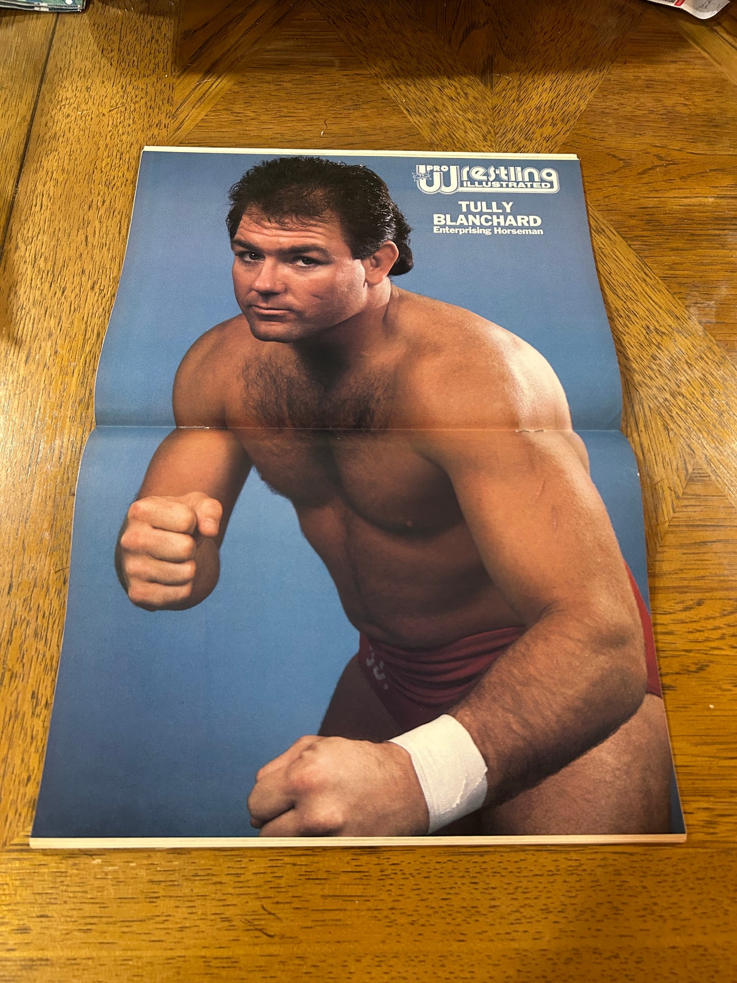 PWI Pro Wrestling Illustrated Magazine June 1988 (Tully Blanchard Full Color Poster Inside)