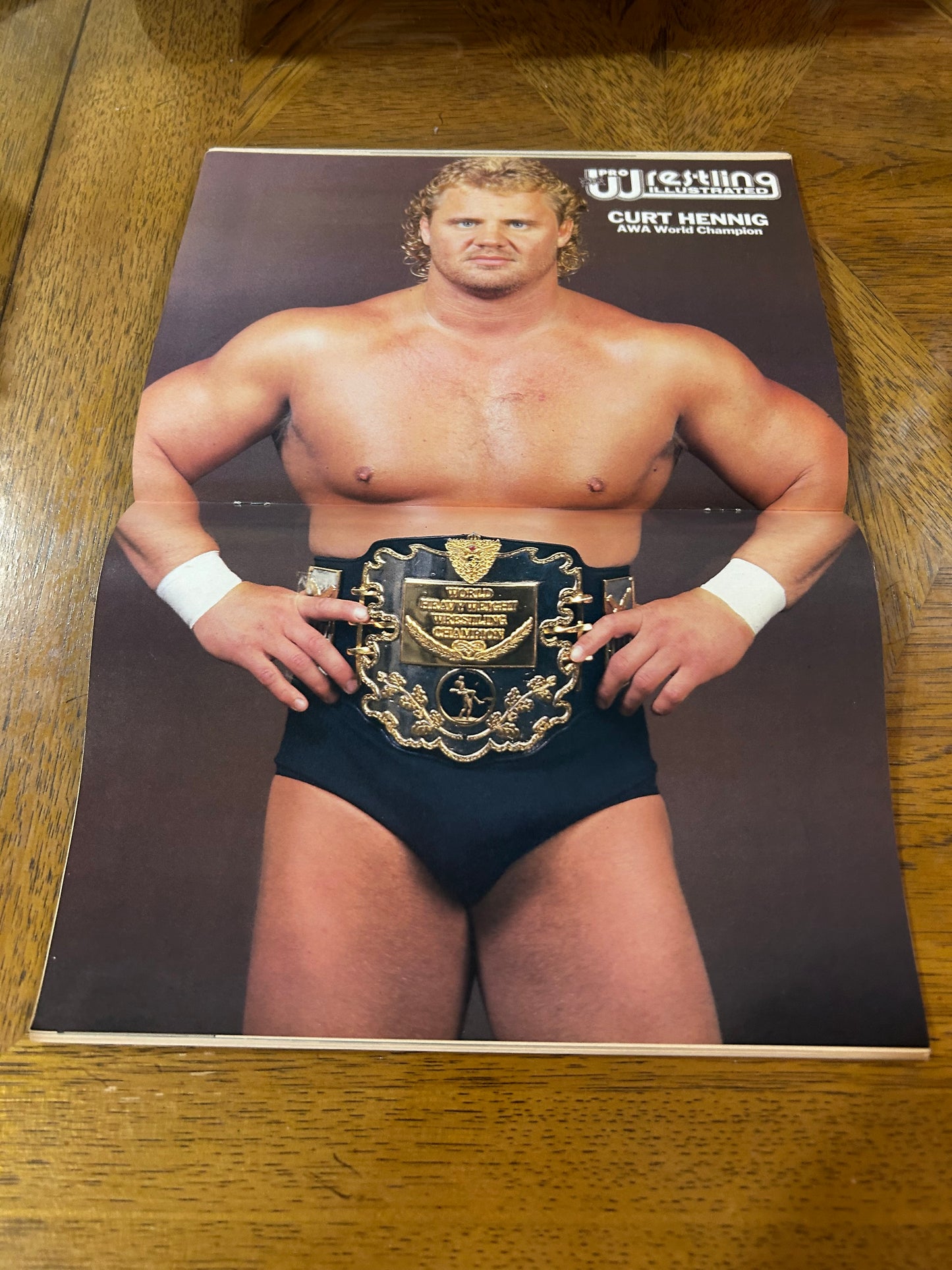 PWI Pro Wrestling Illustrated Magazine July 1988 (Curt Hennig Full Color Poster Inside)