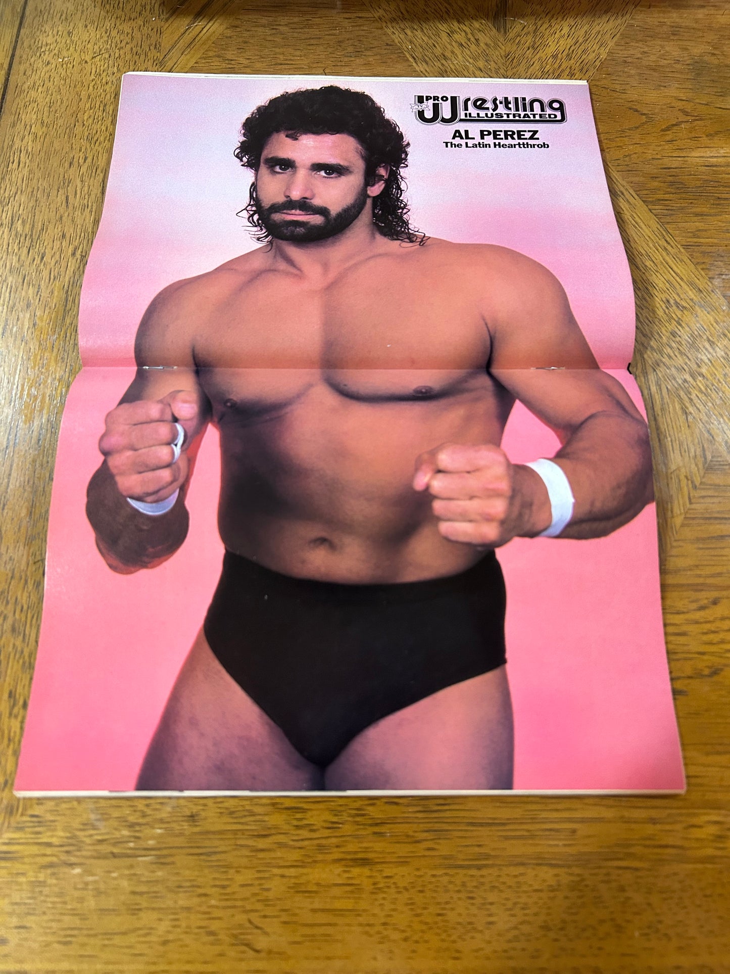 PWI Pro Wrestling Illustrated Magazine August 1988 (Al Perez Full Color Poster Inside)