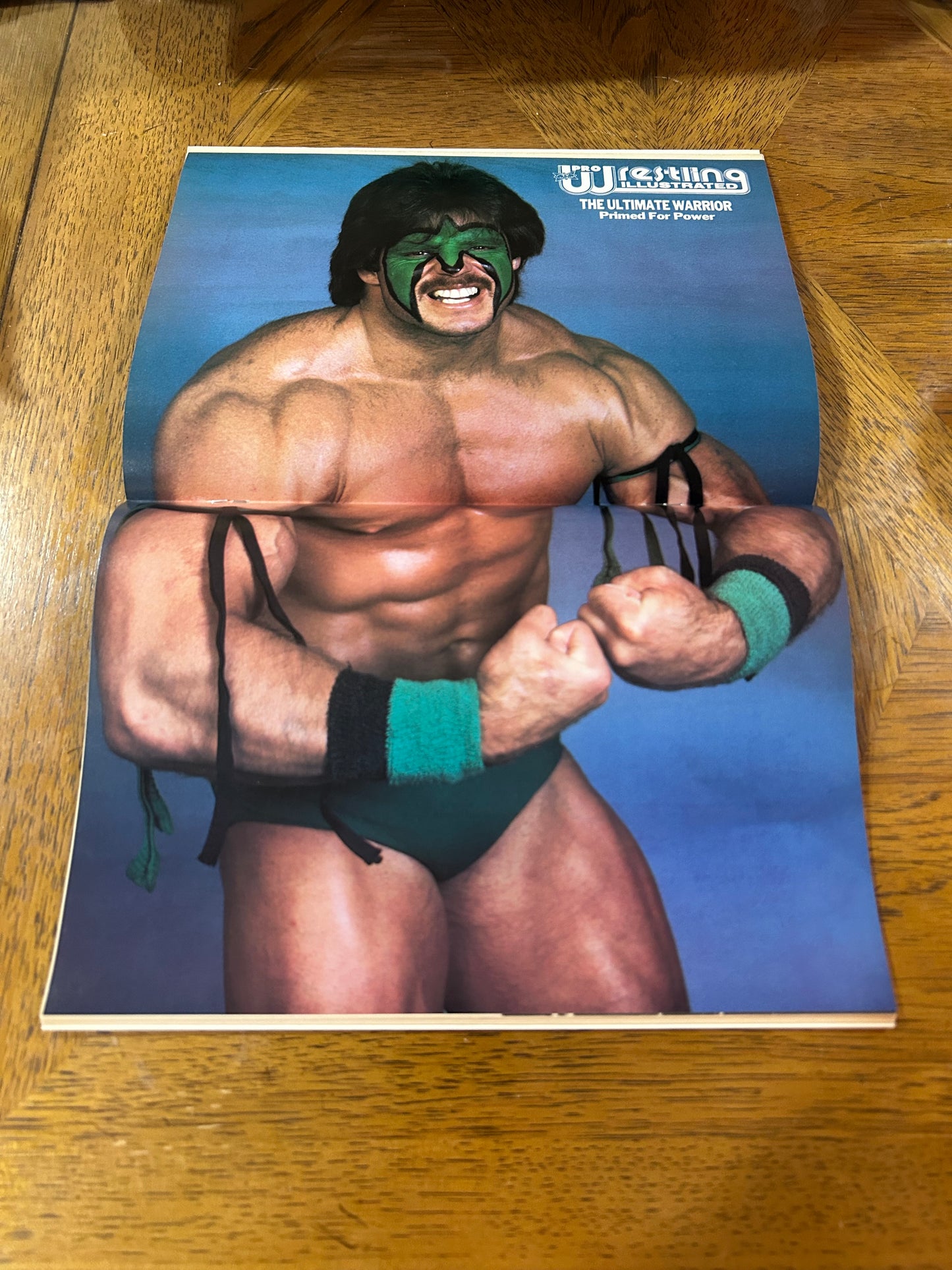 PWI Pro Wrestling Illustrated Magazine October 1988 (Ultimate Warrior Full Color Poster Inside)