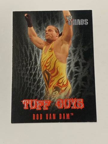 Rob Van Dam RVD 2004 WWE Fleer Chaos “Tuff Guys” Insert Card #7