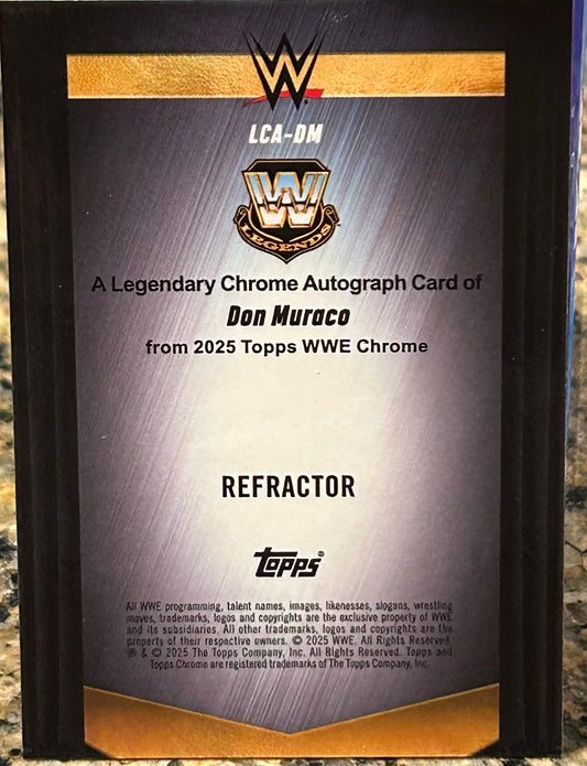 “Magnificent” Don Muraco 2025 WWE Topps Signed Auto Card #121/175