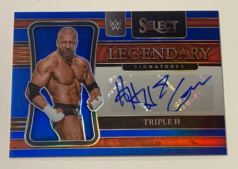 Triple H WWE Select Legendary Signatures Auto Card 44/49