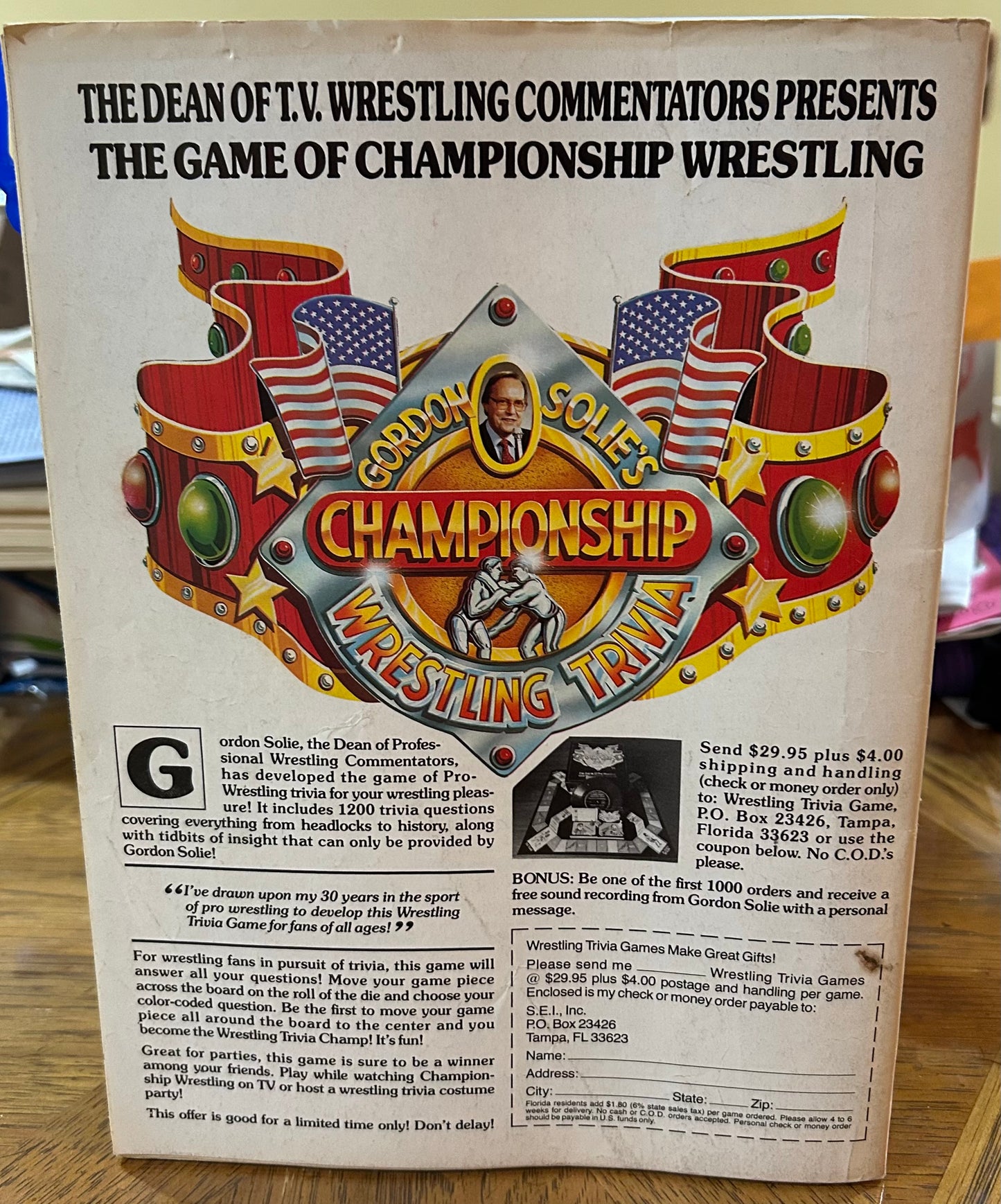 The Wrestler Magazine Annual Summer 1988 Ravishing Rick Rude