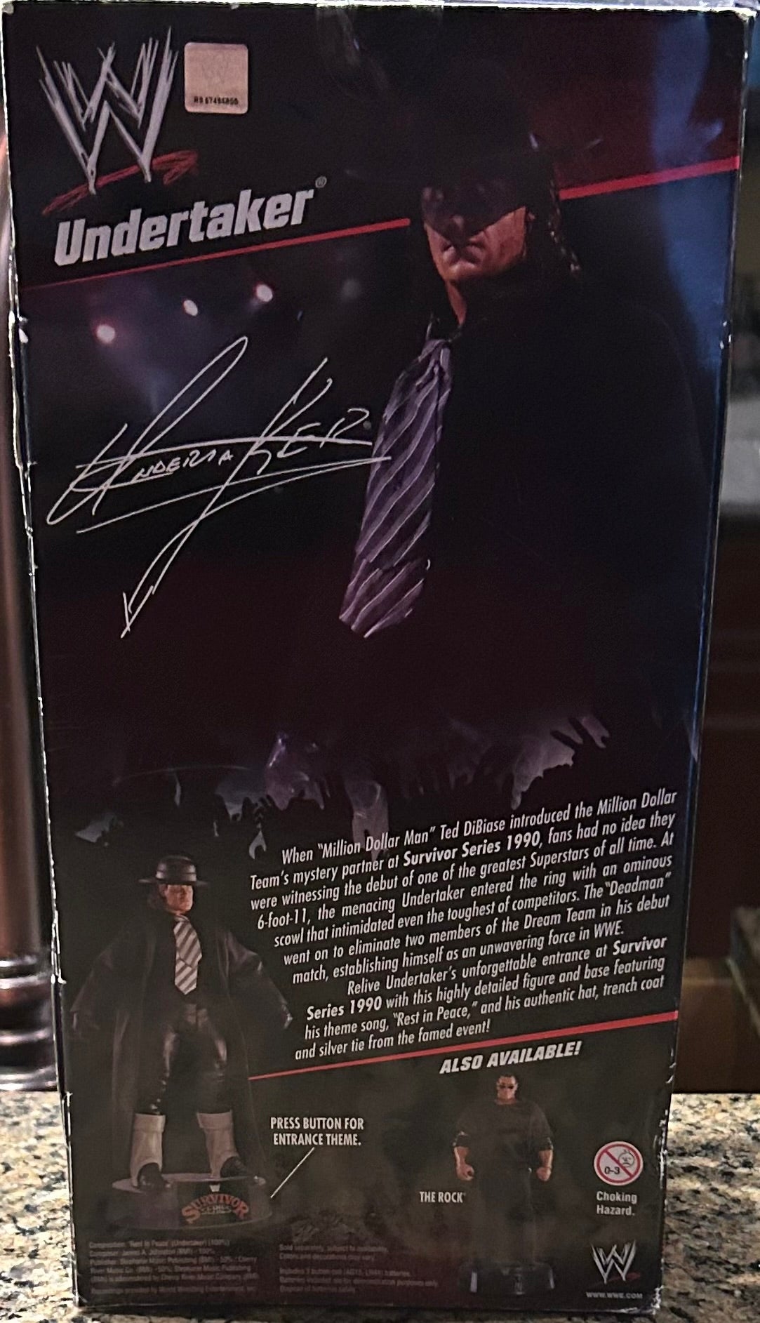 * The Undertaker WWE Mattel “Entrance Greats” Elite Action Figure