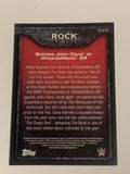 The Rock 2016 WWE Topps Tribute Insert Card #35