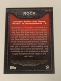 The Rock 2016 WWE Topps Tribute Insert Card #25