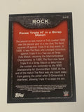 The Rock 2016 WWE Topps Tribute Insert Card #8