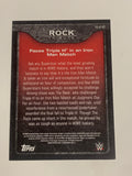 The Rock 2016 WWE Topps Tribute Insert Card #14