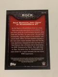 The Rock 2016 WWE Topps Tribute Insert Card #28