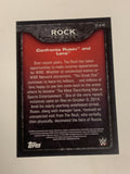 The Rock 2016 WWE Topps Tribute Insert Card #37