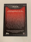 The Rock 2016 WWE Topps Tribute Insert Card #13