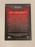 The Rock 2016 WWE Topps Tribute Insert Card #18