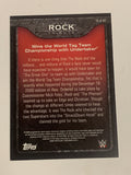 The Rock 2016 WWE Topps Tribute Insert Card #16