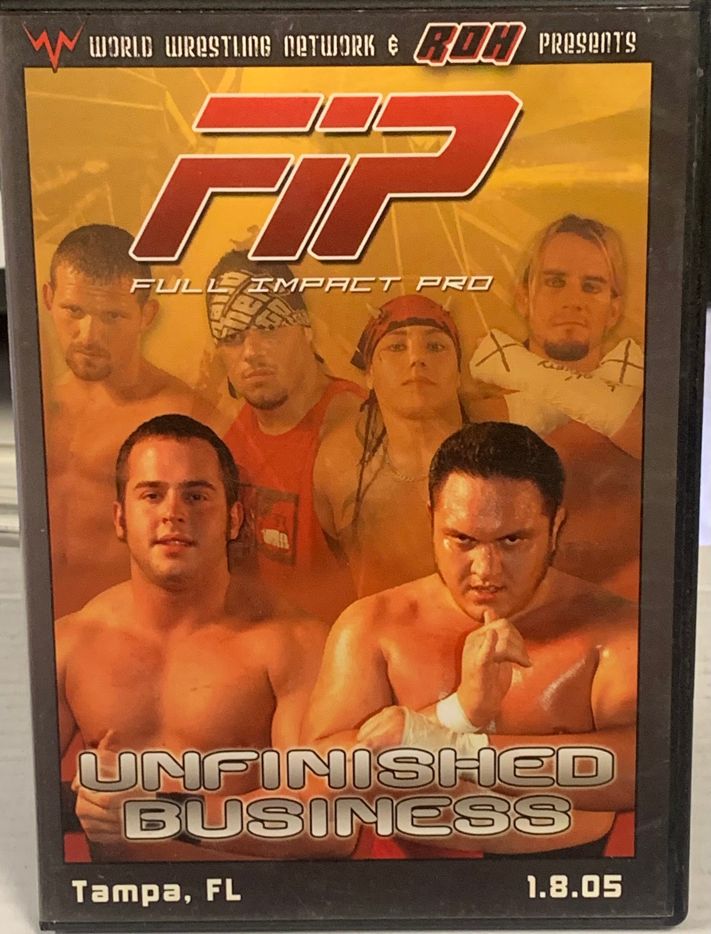 FIP Full Impact Pro DVD “Unfinished Business” (CM Punk, Samoa Joe