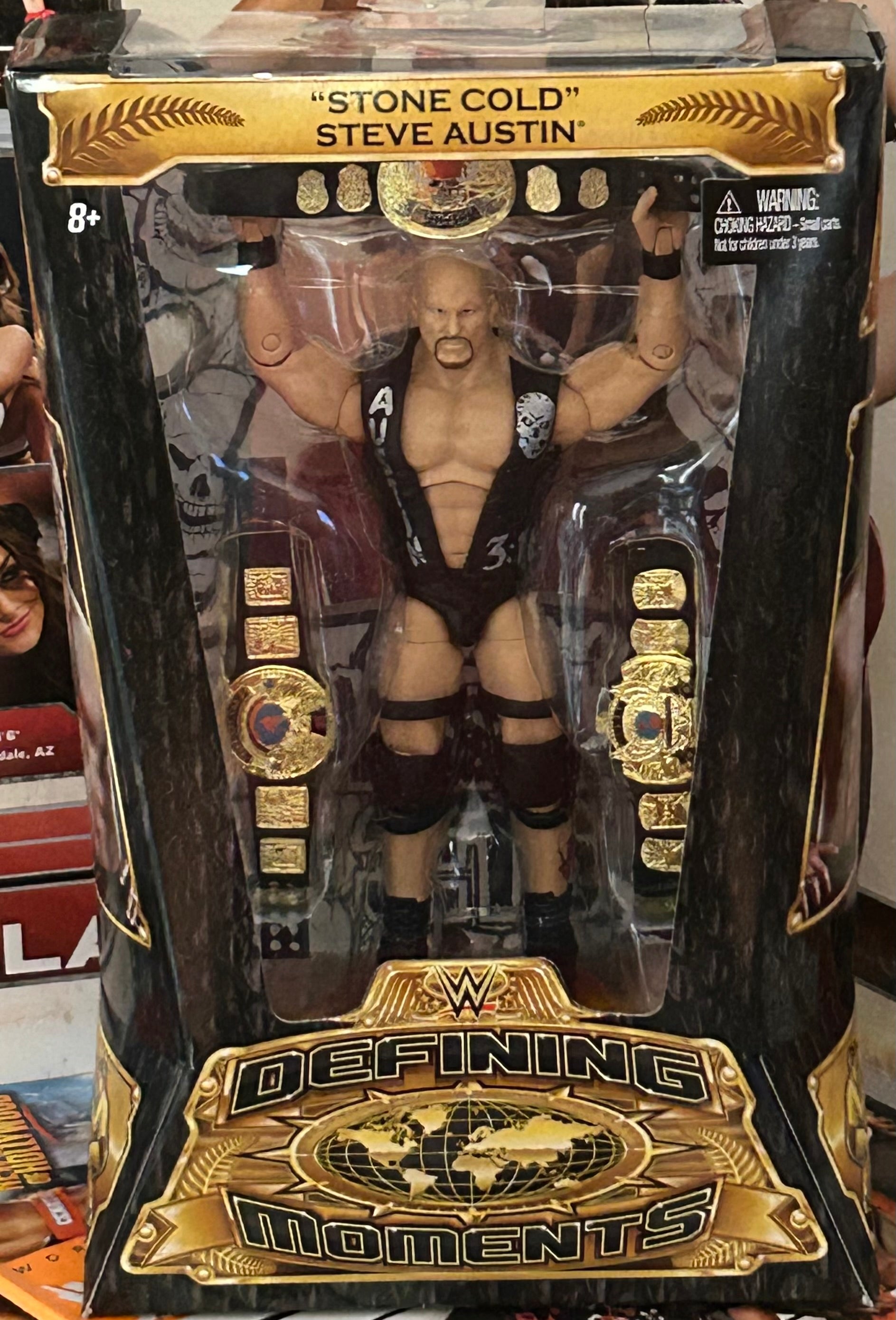 Stone Cold Steve Austin WWE Mattel Defining Moments Elite Action