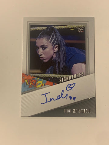 Indi Hartwell 2022 WWE NXT Autographed Card