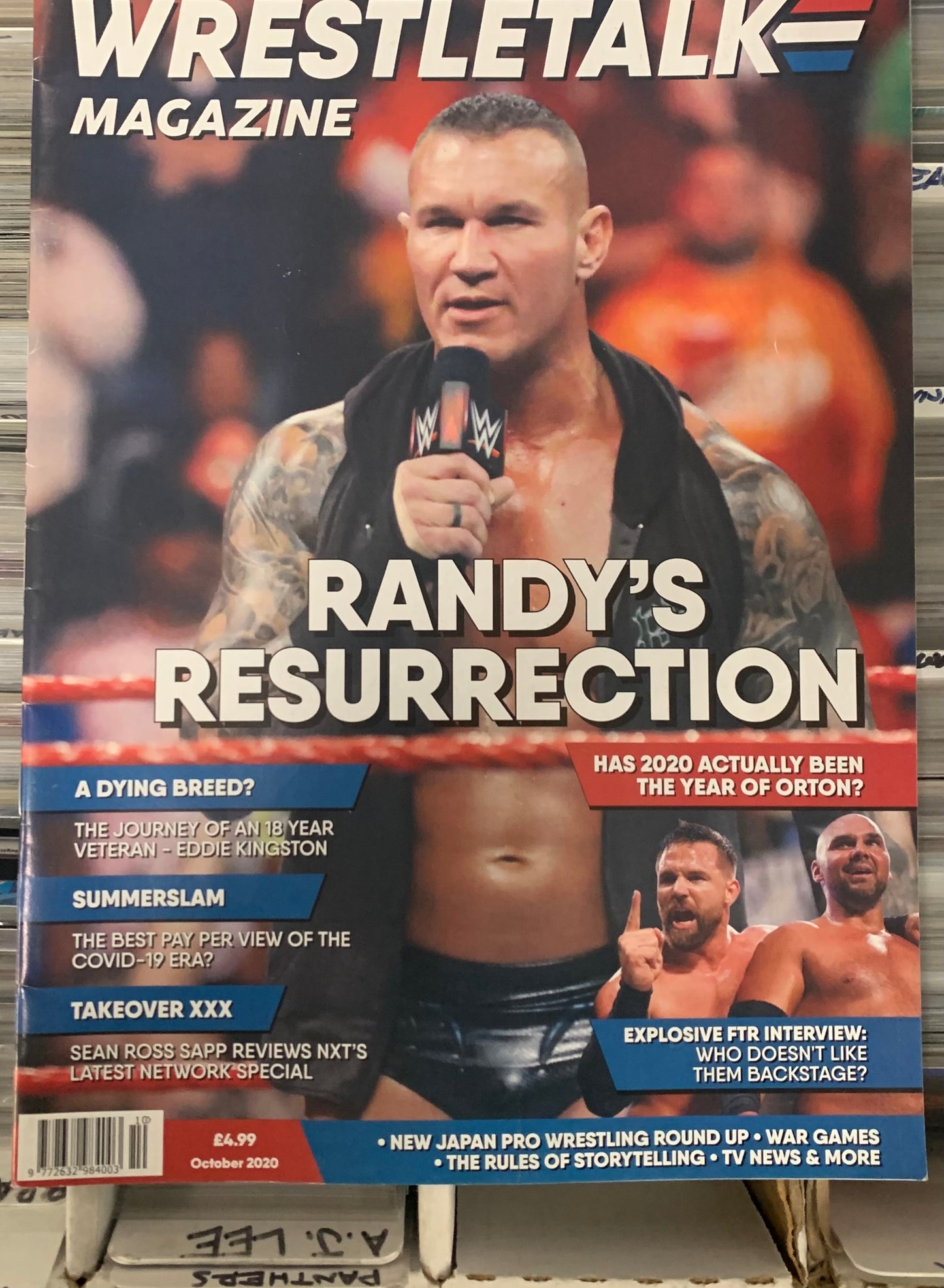 Wrestletalk Magazine October 2020 (Randy Orton)