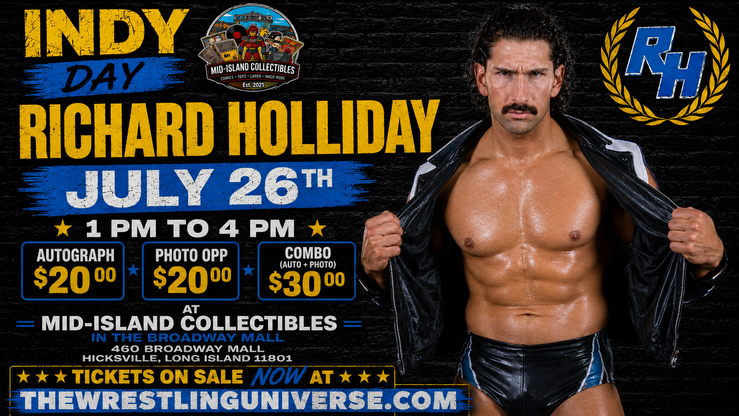 Meet & Greet with Richard Holiday on July 26th from 1-4pm