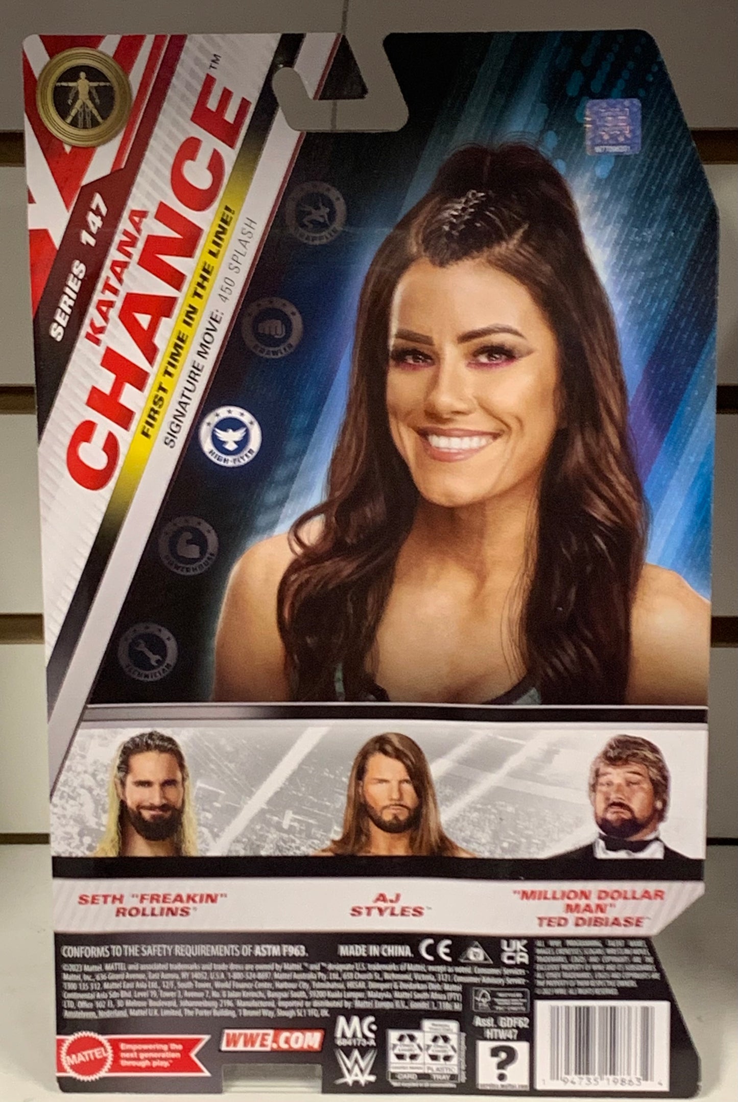 Katana Chance Series 147 Action Figure NXT WWE (1st. in the Line)